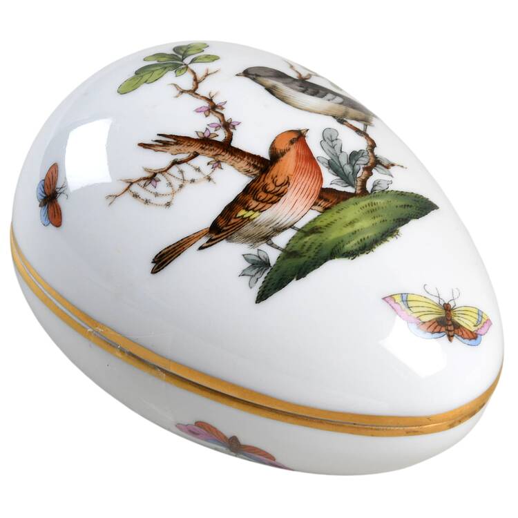 Rothschild Bird (RO) 4" Egg Box & Lid