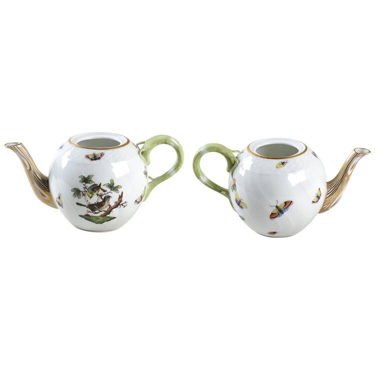 Rothschild Bird (RO) Individual Teapot No Lid