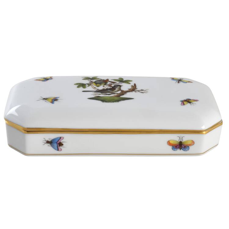 Rothschild Bird (RO) Oblong Box & Lid
