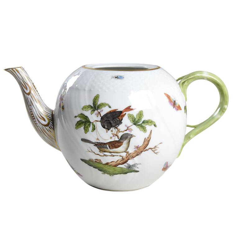Rothschild Bird (RO) Teapot No Lid