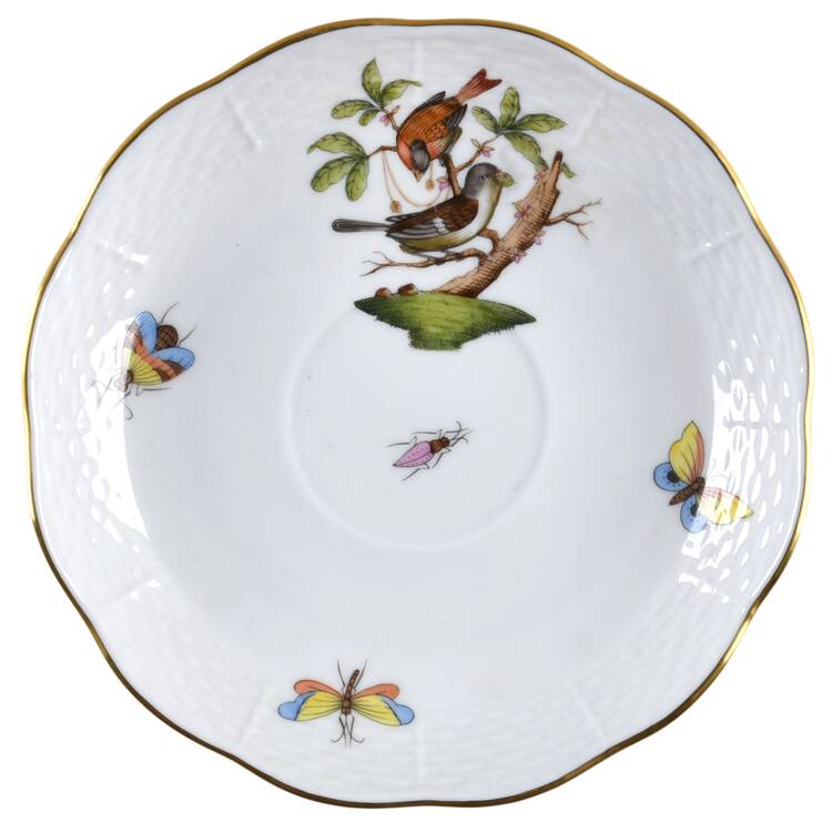 Rothschild Bird (RO) Saucer for Flat Cup