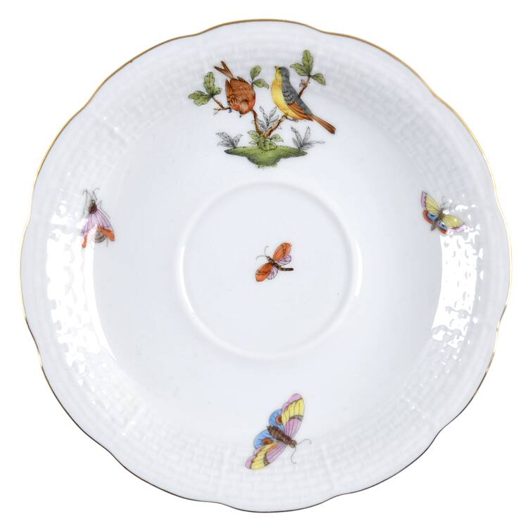 Rothschild Bird (RO) Saucer for Flat Cup