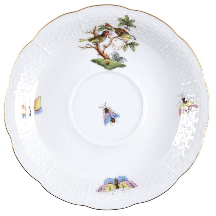 Rothschild Bird (RO) Saucer for Flat Cup