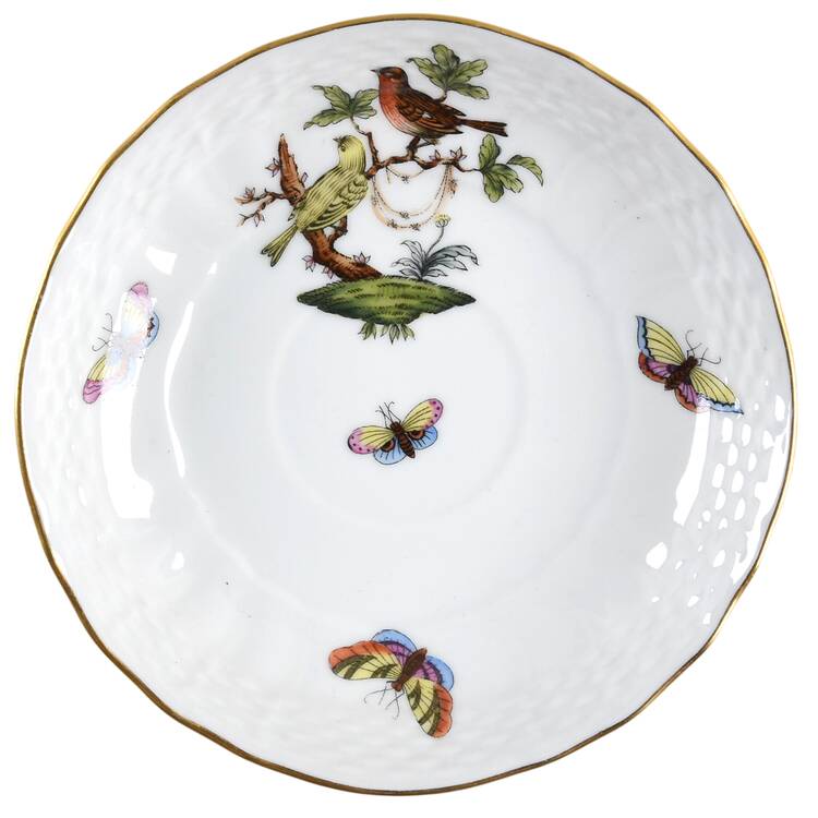Rothschild Bird (RO) Saucer for Flat Cup