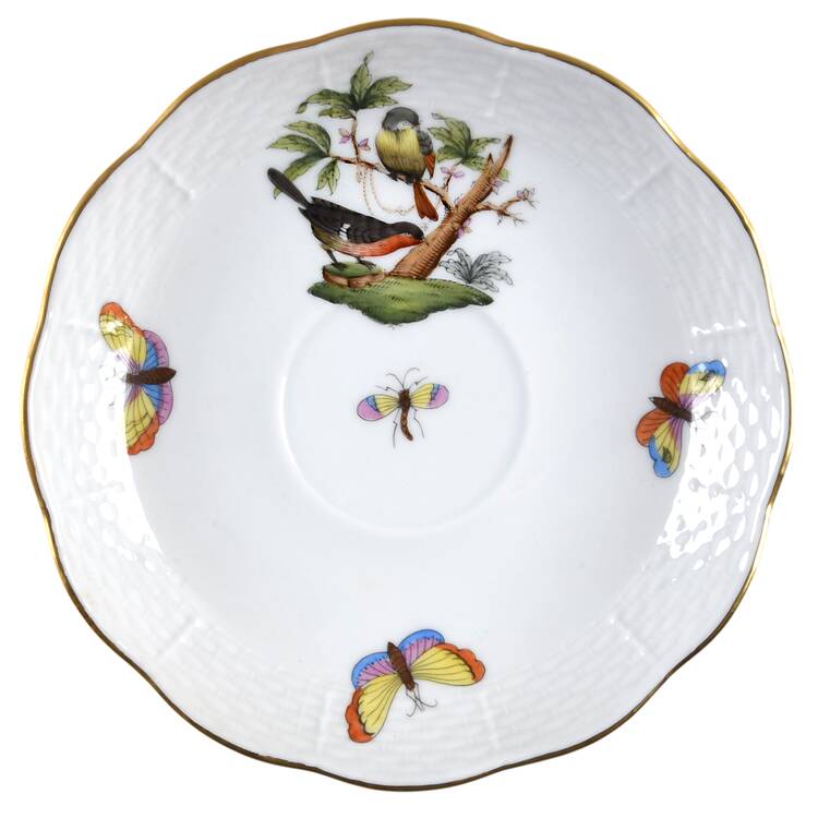 Rothschild Bird (RO) Saucer for Flat Cup