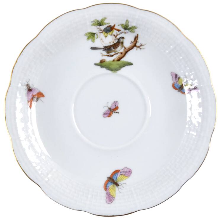 Rothschild Bird (RO) Saucer for Flat Cup
