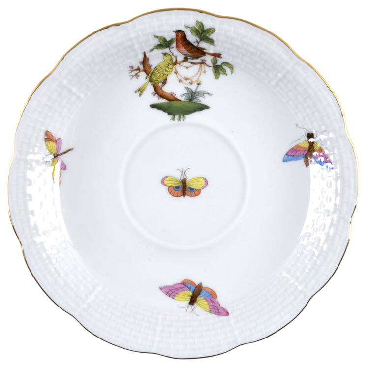 Rothschild Bird (RO) Saucer for Flat Cup