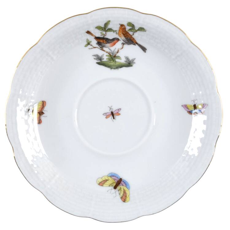 Rothschild Bird (RO) Saucer for Flat Cup