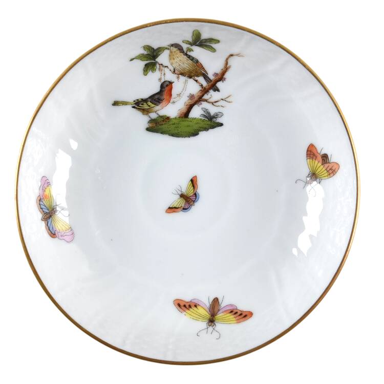 Rothschild Bird (RO) Saucer for Flat Demitasse Cup