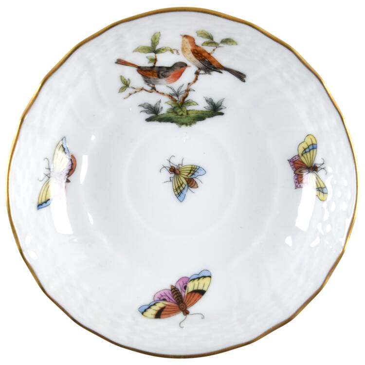 Rothschild Bird (RO) Saucer for Flat Demitasse Cup