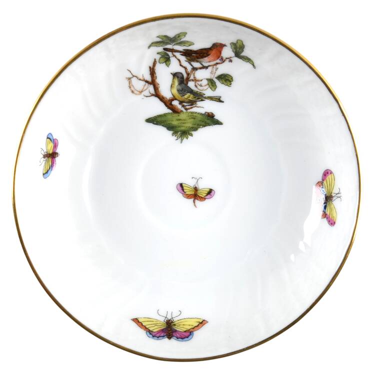 Rothschild Bird (RO) Saucer for Flat Demitasse Cup