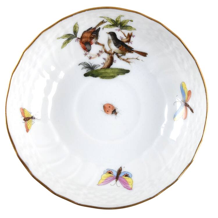 Rothschild Bird (RO) Saucer for Flat Demitasse Cup