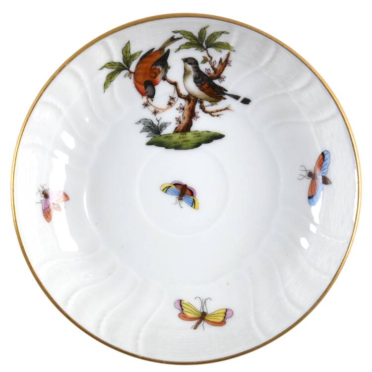 Rothschild Bird (RO) Saucer for Flat Demitasse Cup