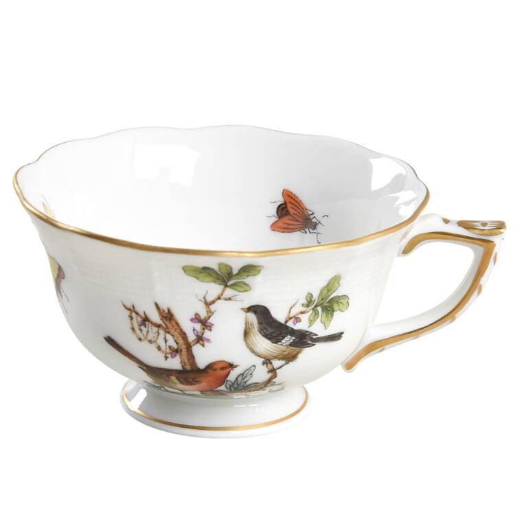 Rothschild Bird (RO) Footed Demitasse Cup