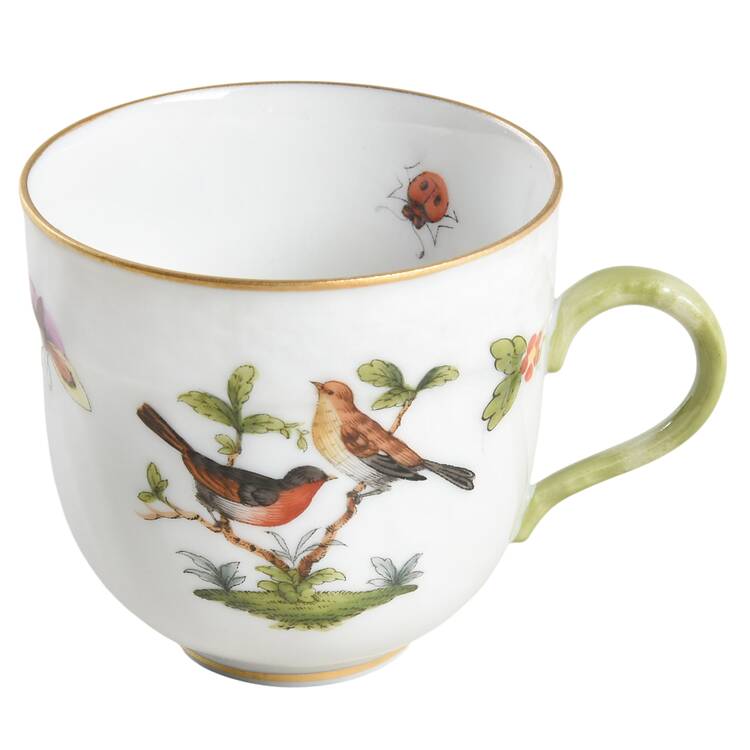 Rothschild Bird (RO) Flat Demitasse Cup
