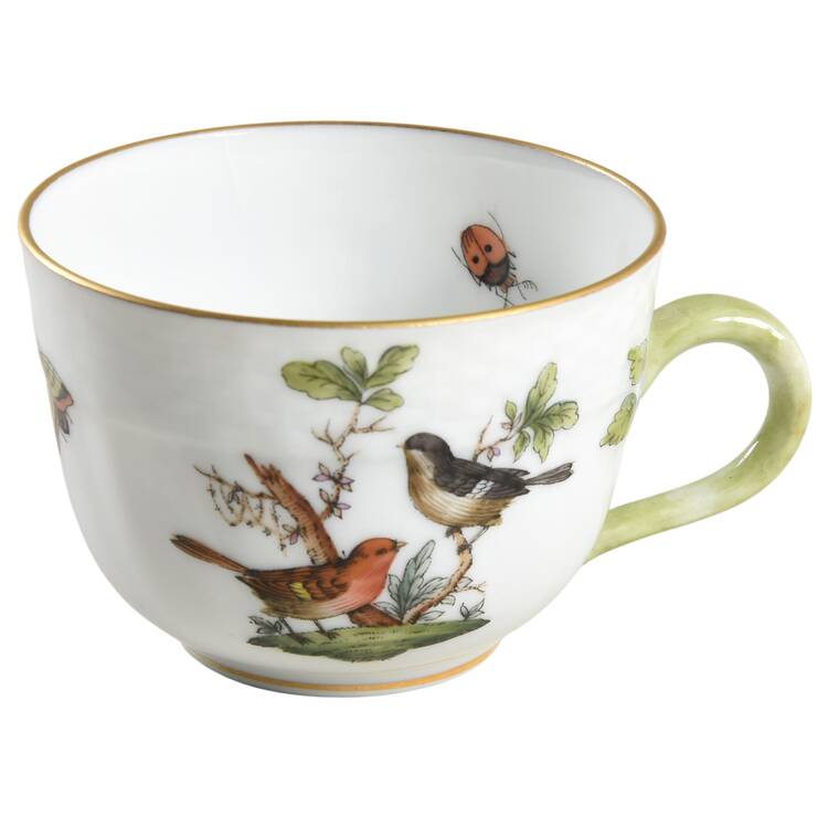 Rothschild Bird (RO) Flat Demitasse Cup