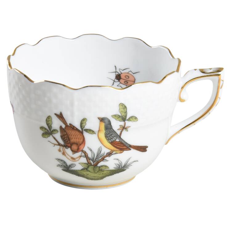 Rothschild Bird (RO) Flat Demitasse Cup