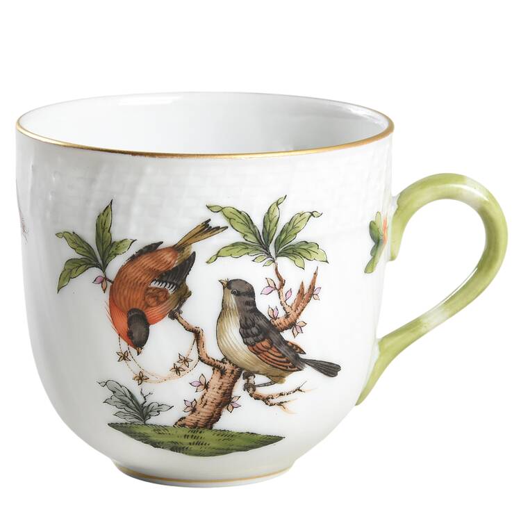 Rothschild Bird (RO) Flat Demitasse Cup