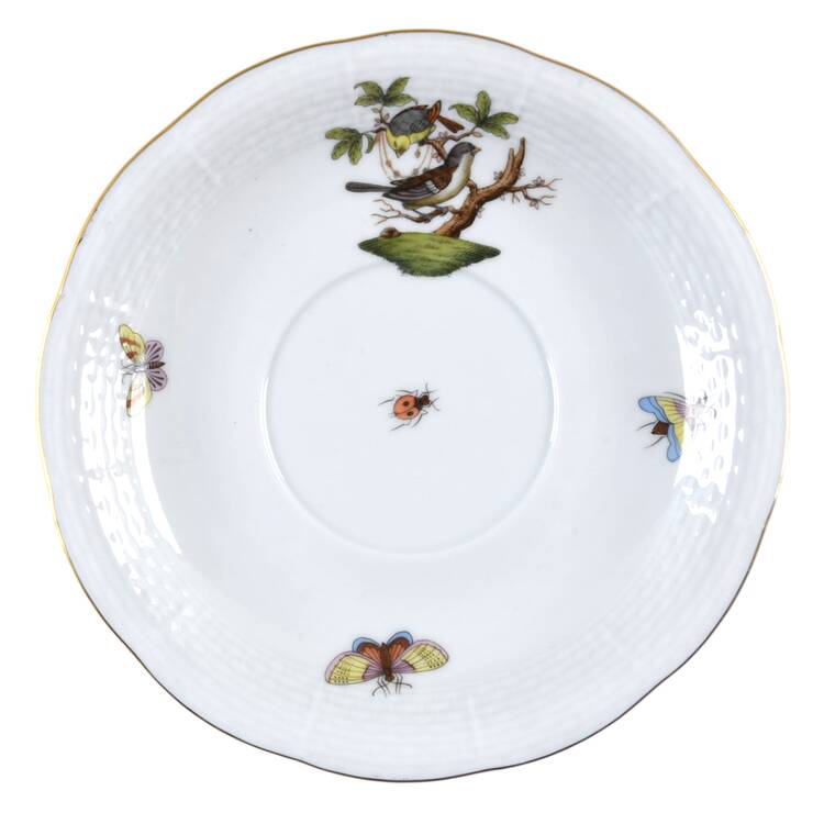 Rothschild Bird (RO) Saucer for Footed Cream Soup Bowl