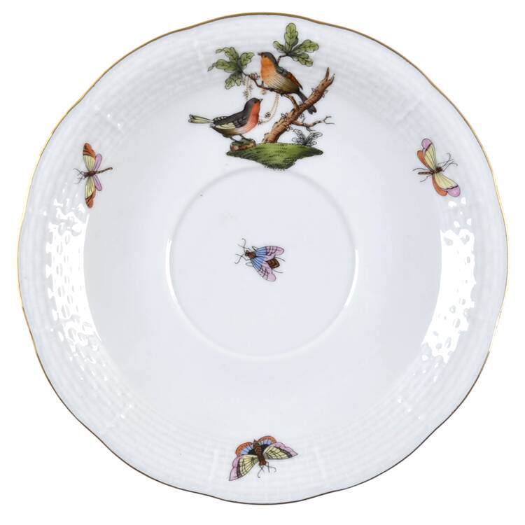 Rothschild Bird (RO) Saucer for Footed Cream Soup Bowl