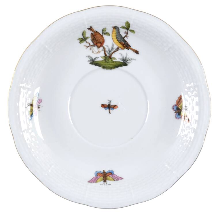 Rothschild Bird (RO) Saucer for Footed Cream Soup Bowl