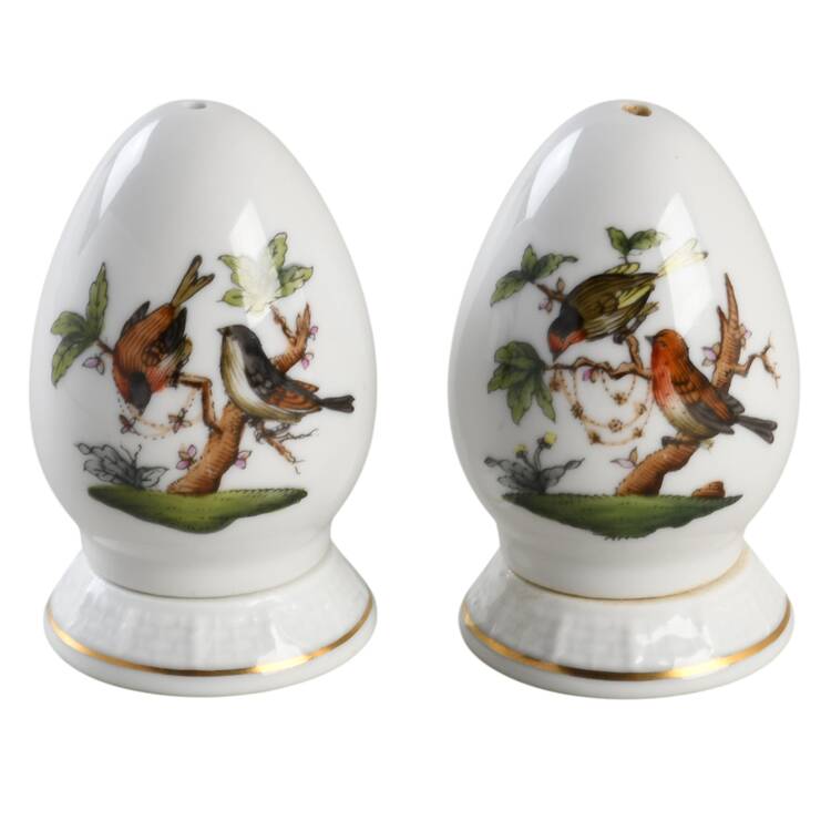 Rothschild Bird (RO) Salt & Pepper Set with Ceramic Stoppers
