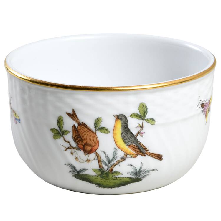 Rothschild Bird (RO) Sugar Bowl No Lid