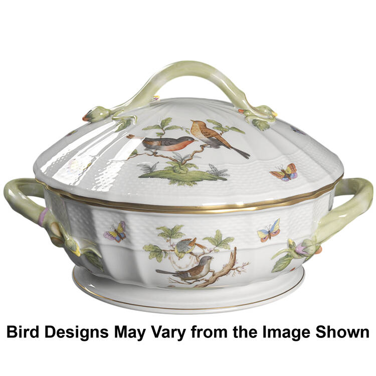 Rothschild Bird (RO) Round Covered Vegetable