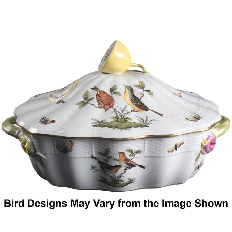 Rothschild Bird (RO) Covered Rectangular Vegetable