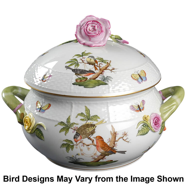 Rothschild Bird (RO) Round Covered Vegetable