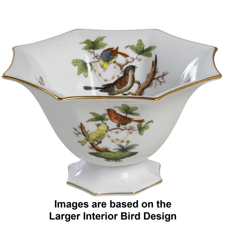 Rothschild Bird (RO) Small Octagonal Bowl