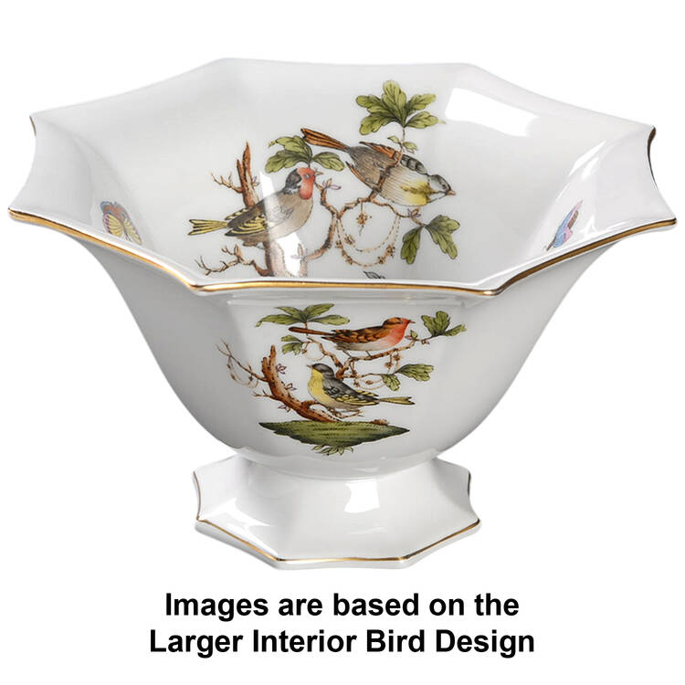 Rothschild Bird (RO) Small Octagonal Bowl