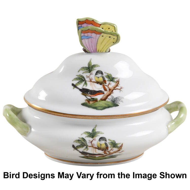 Rothschild Bird (RO) Mini Tureen & Lid