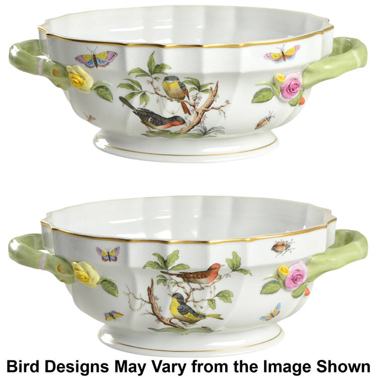 Rothschild Bird (RO) Oval Tureen No Lid