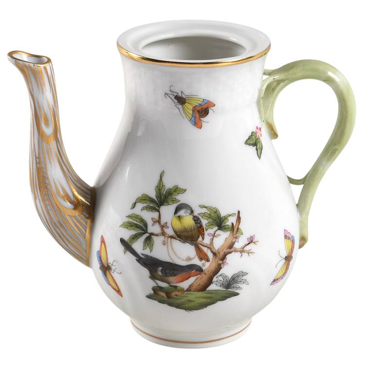 Rothschild Bird (RO) Individual Coffee Pot No Lid
