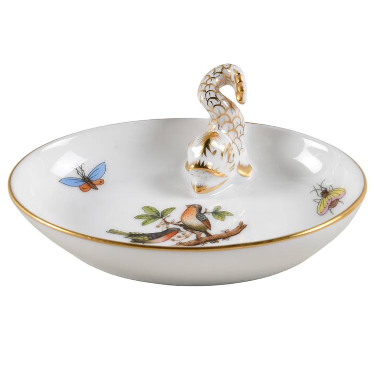 Rothschild Bird (RO) 3" Oval Ashtray