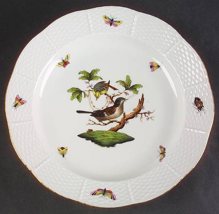 Rothschild Bird (RO) Dinner Plate