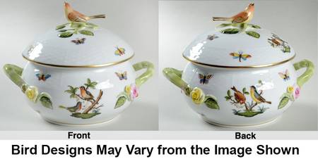 Rothschild Bird (RO) Bean Pot & Lid