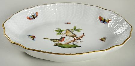 Rothschild Bird (RO) 8" Oval Vegetable Bowl