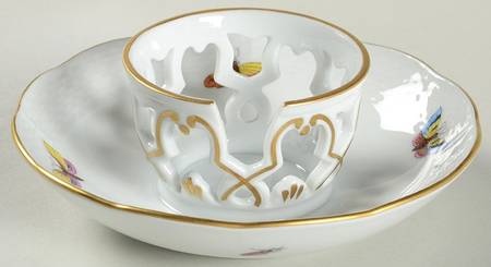 Rothschild Bird (RO) Saucer for Trembleuse Cup