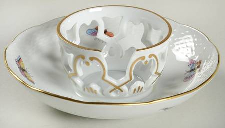 Rothschild Bird (RO) Saucer for Trembleuse Cup