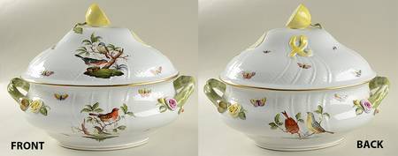 Rothschild Bird (RO) Oval Tureen & Lid