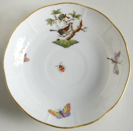 Rothschild Bird (RO) Saucer for Flat Demitasse Cup