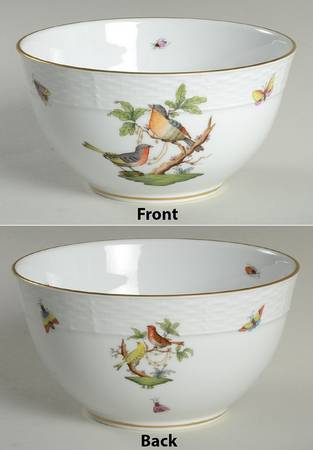 Rothschild Bird (RO) 6" Round Vegetable Bowl
