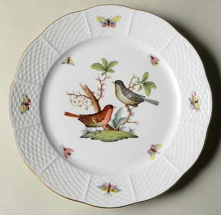 Rothschild Bird (RO) Luncheon Plate