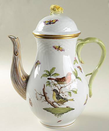Rothschild Bird (RO) Coffee Pot & Lid