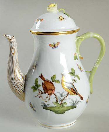 Rothschild Bird (RO) Coffee Pot & Lid