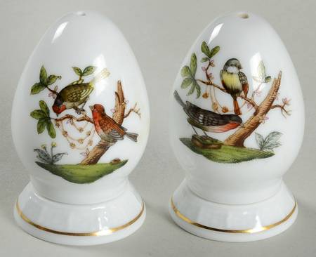 Rothschild Bird (RO) Salt & Pepper Set with Ceramic Stoppers