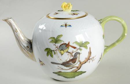 Rothschild Bird (RO) Teapot & Lid