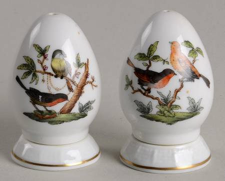 Rothschild Bird (RO) Salt & Pepper Set with Ceramic Stoppers